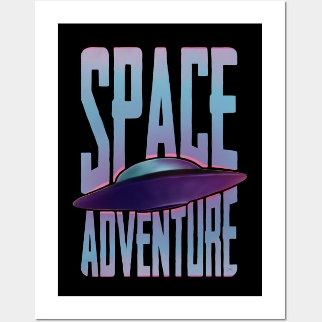 Space adventure Wall Art by mrvorana